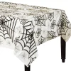 Party City Spider Web Clear Plastic Table Cover| Table Décor & Centerpieces
