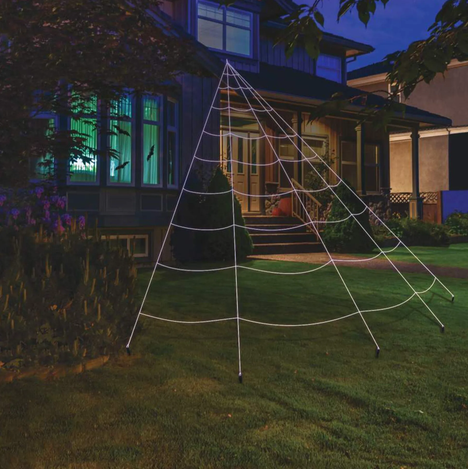 Party City Spider Web Yard Decoration| Spiders & Webbing