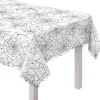 Party City Spiderweb Night Clear Plastic Table Cover, 54In X 108In| Wicked Haunting