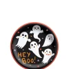 Party City Spooky Friends Halloween Paper Dessert Plates, 6.75In, 50Ct| Spooky Friends