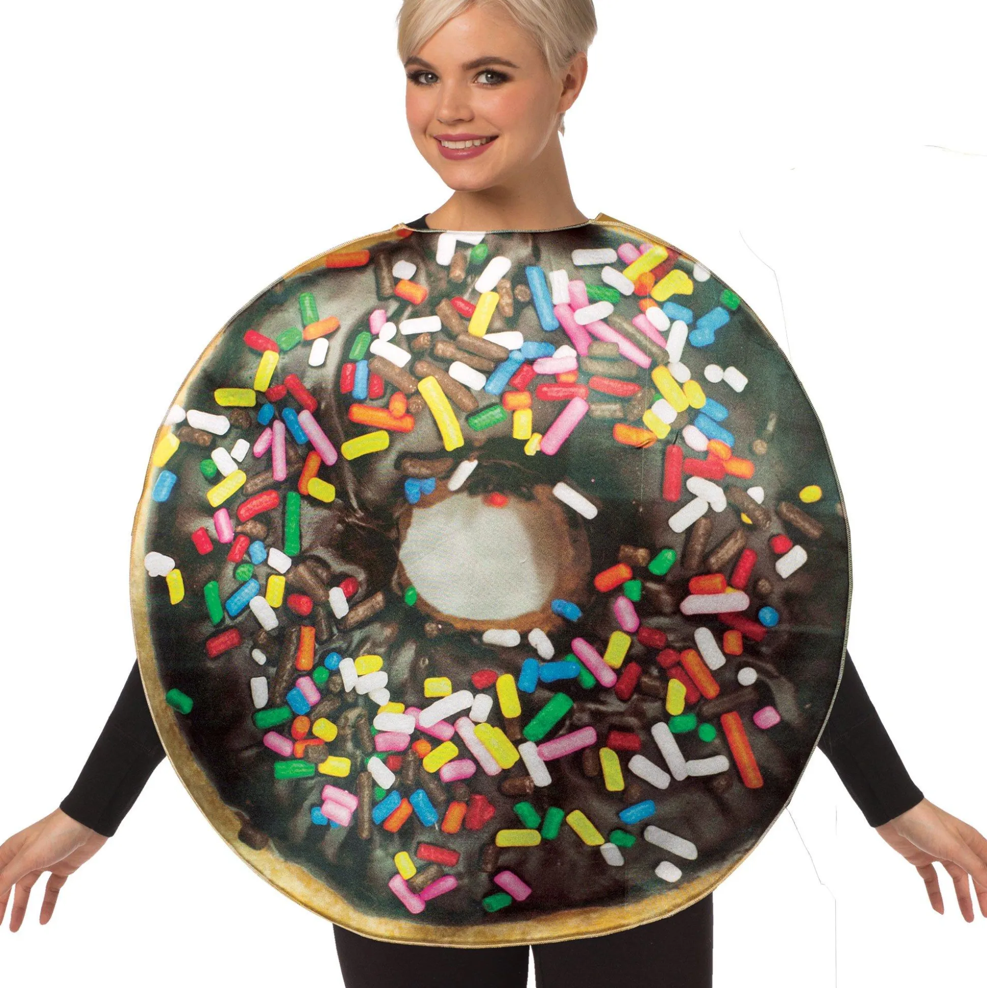 Online Sprinkle Donut & Cold Brew Coffee Couples Costumes For Adults Couples' Costumes