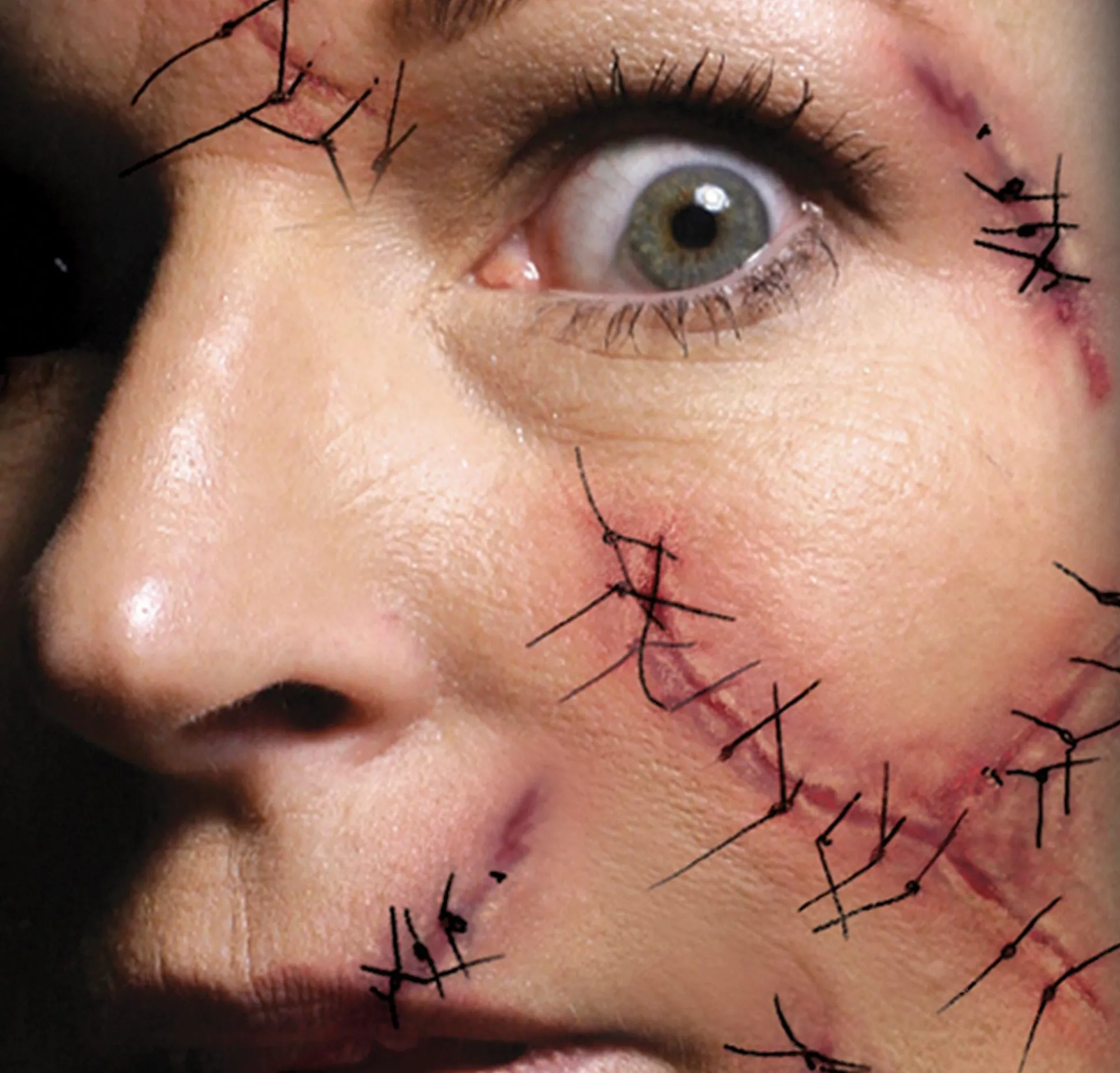 Best Staples & Stitches Face Tattoo Kit- Tinsley Transfers Makeup