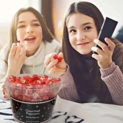 Flash Sale Strawberry Gourmet Popcorn Tub, 20Oz Candy Buffet By Color