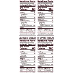 Store Sweets & Chocolate Snack Size Assortment, Party Pack, 34.19Oz - Jolly Rancher, Kit Kat & Reese's Chocolate Candy