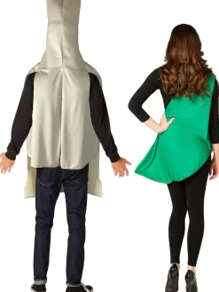 Clearance Tequila Bottle & Lime Slice Couples Costumes For Adults Couples' Costumes