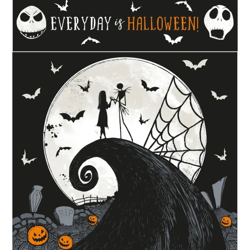 Party City The Nightmare Before Christmas Scene Setter With Photo Booth Props| Trunk Or Treat