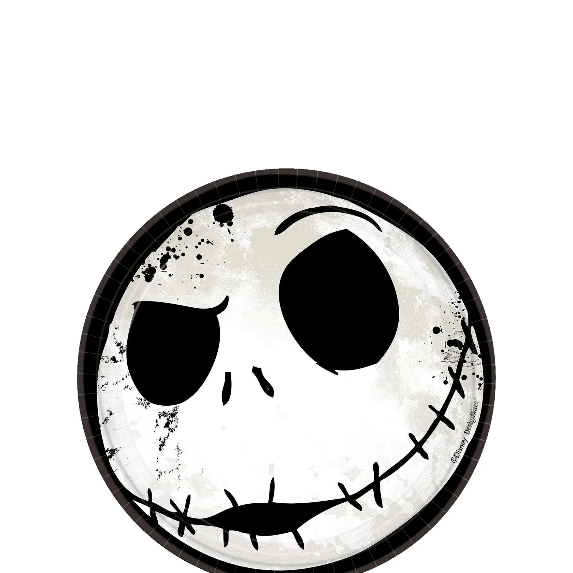 Party City The Nightmare Before Christmas Dessert Plates 8Ct| The Nightmare Before Christmas