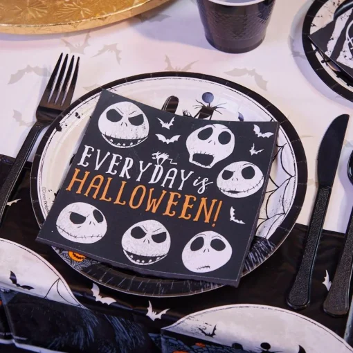 Party City The Nightmare Before Christmas Lunch Napkins 16Ct| The Nightmare Before Christmas