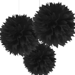 Party City Tissue Pom Poms 3Ct| Creepy Carnival