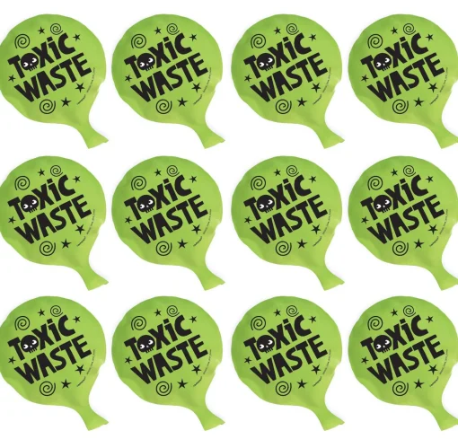 Party City Toxic Waste Whoopee Cushions 12Ct| Trunk Or Treat