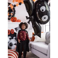 Party City Vampire Bat Foil Balloon, 41In X 24In - Halloween| Trunk Or Treat