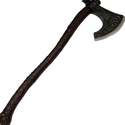 Party City Viking Bearded Battle Axe, 44In - High-Density Foam Prop| Weapons