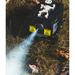 Party City 400W Skeleton Coffin Fog Machine| Fog Machines & Fog Juice
