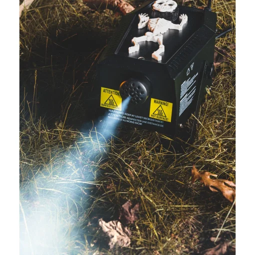Party City 400W Skeleton Coffin Fog Machine| Fog Machines & Fog Juice