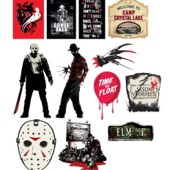Party City Warner Brothers Horror Film Cutouts, 12Ct| Get Axed