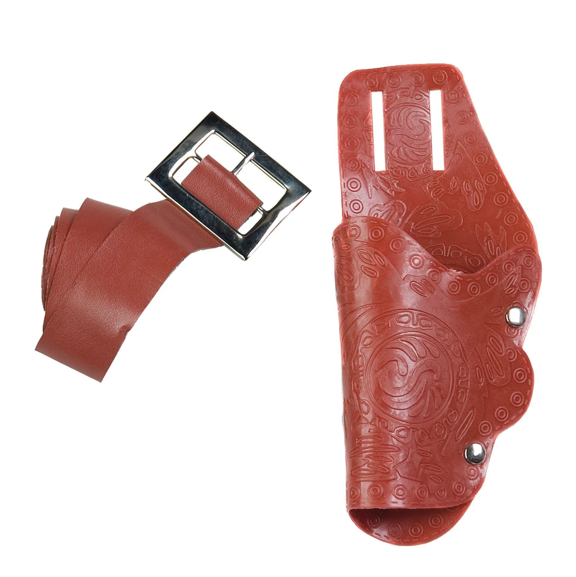 Best Sale Western Cowboy Belt Holster & Cap Gun Prop Set, 3Pc Weapons