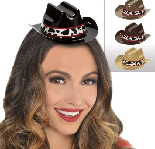 Store Western Mini Cowboy Hats 8Ct Cowboy