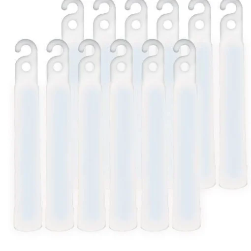 Party City White Glow Stick Necklaces 12Ct| Glow Sticks & Safety Lights