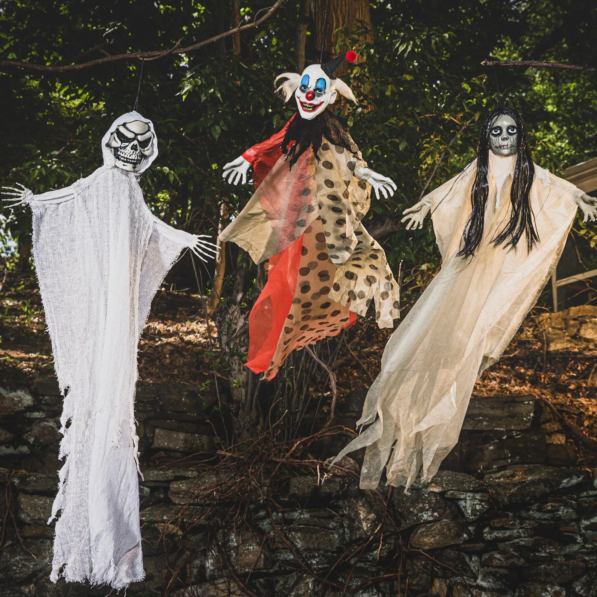 Party City White Reaper Decoration| Hanging Props