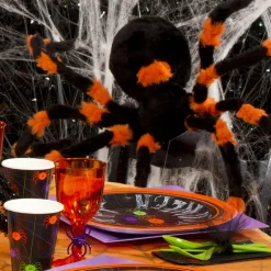 Party City White Stretch Spider Web, 800 Sq Ft| Spiderweb Night