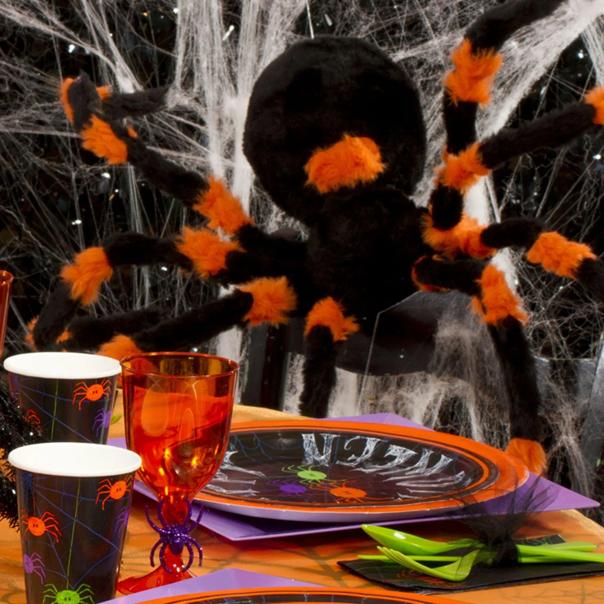 Party City White Stretch Spider Web, 200 Sq Ft| Spiders & Webbing