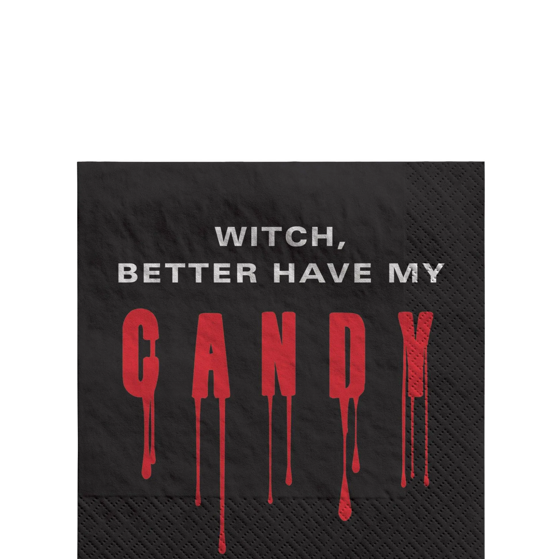 Party City Witch Paper Beverage Napkins, 5In, 16Ct| Wicked Haunting