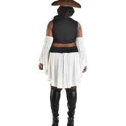 Party City Women's Shipwreck Pirate Plus Size Costume|Women Pirate