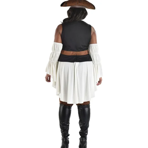 Party City Women's Shipwreck Pirate Plus Size Costume|Women Pirate