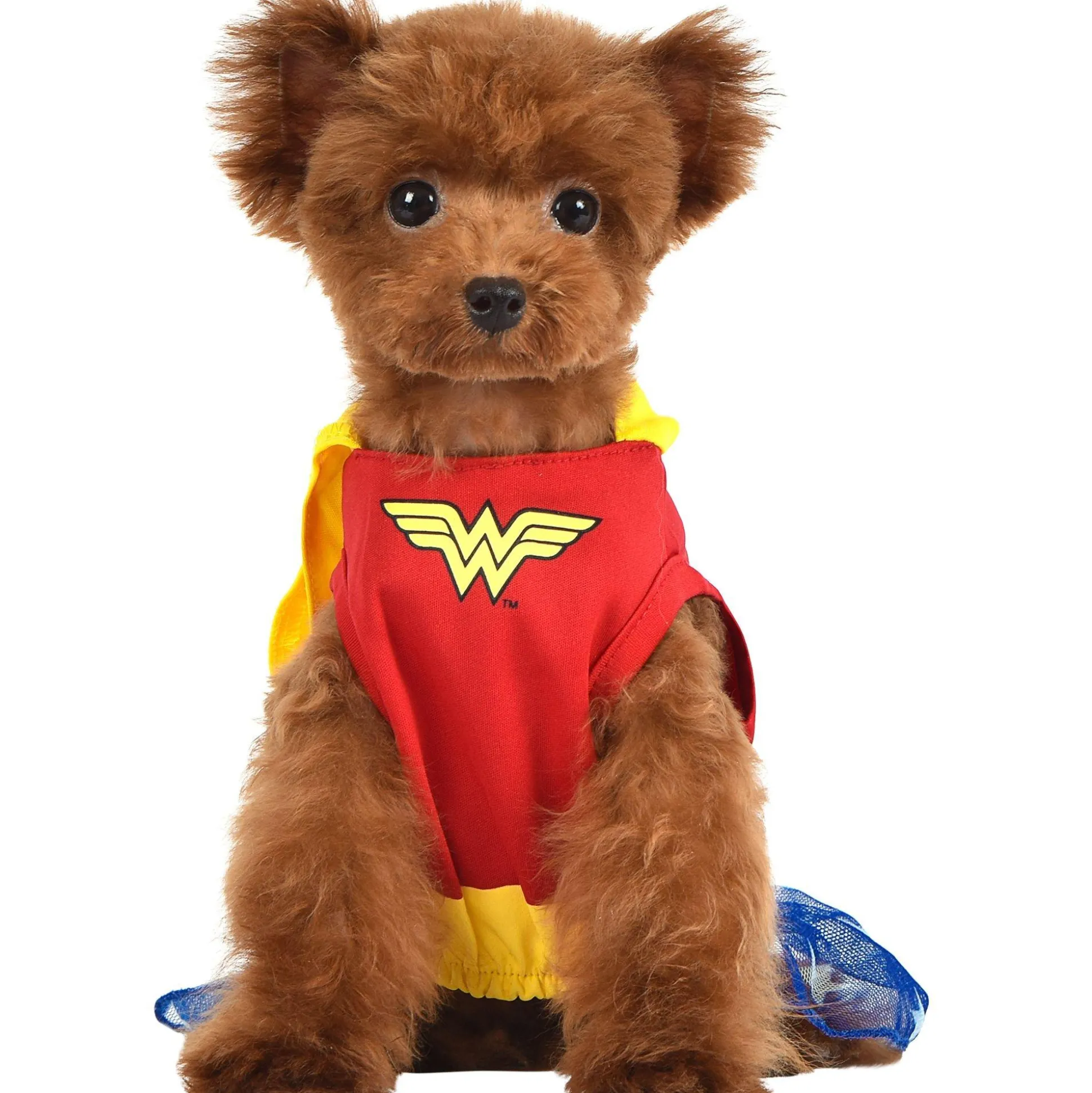 Fashion Wonder Woman Dog Costume & Toy - Dc Comics Dog & Pet Costumes