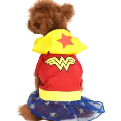 Fashion Wonder Woman Dog Costume & Toy - Dc Comics Dog & Pet Costumes
