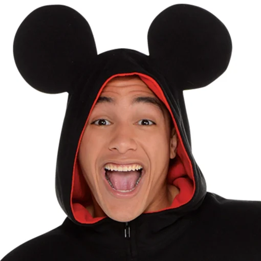 Clearance Zipster Mickey Mouse One Piece Costume Men Funny
